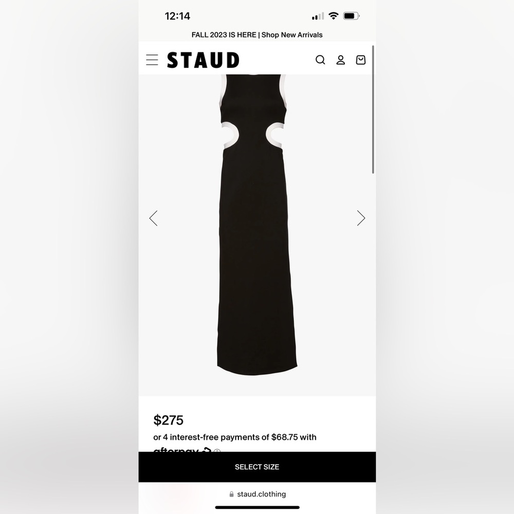 STAUD Dolce Dress XS